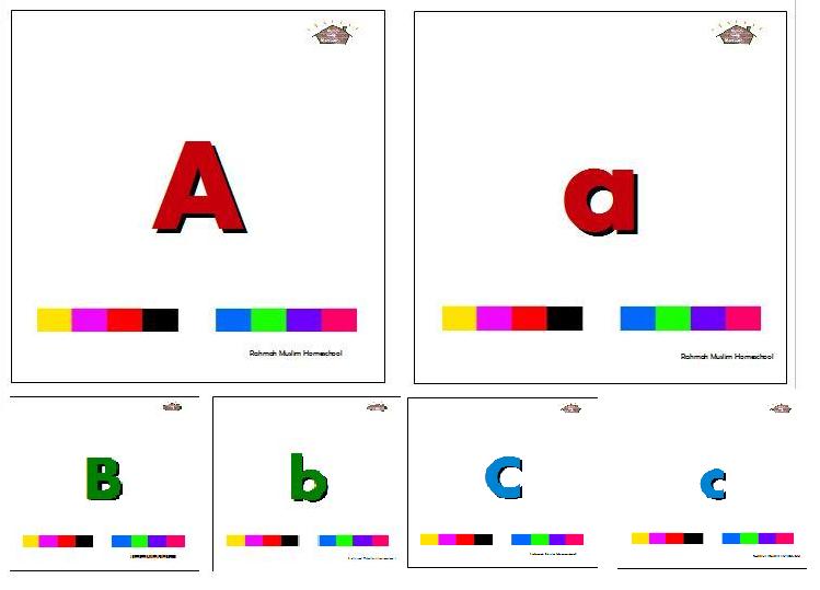Free Printable Alphabet Flashcards Upper And Lowercase I Use Them In 